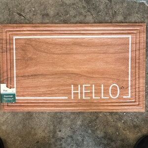 Threshold Brown Doormat with White "HELLO"